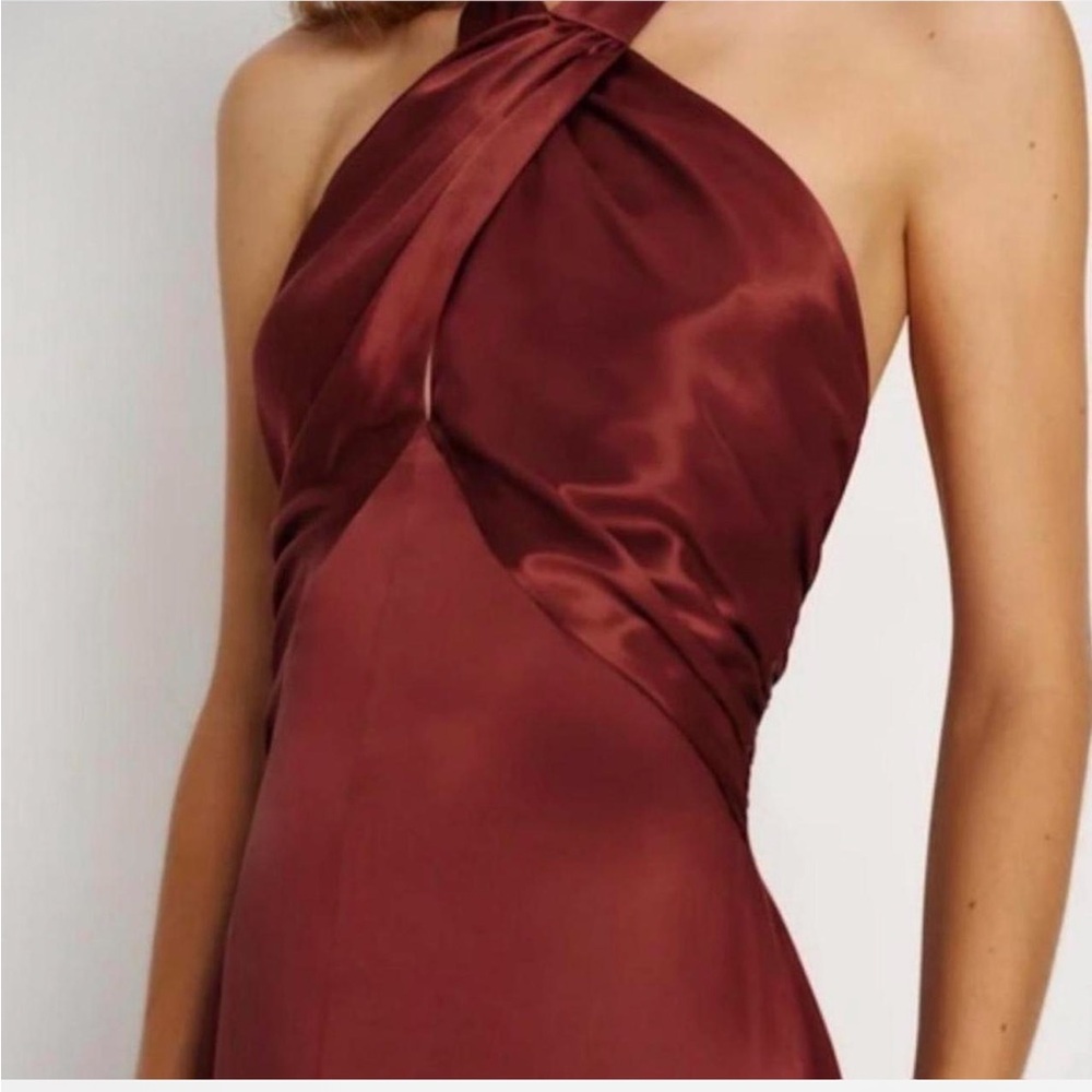 BNWT Reformation Veria Silk Dress